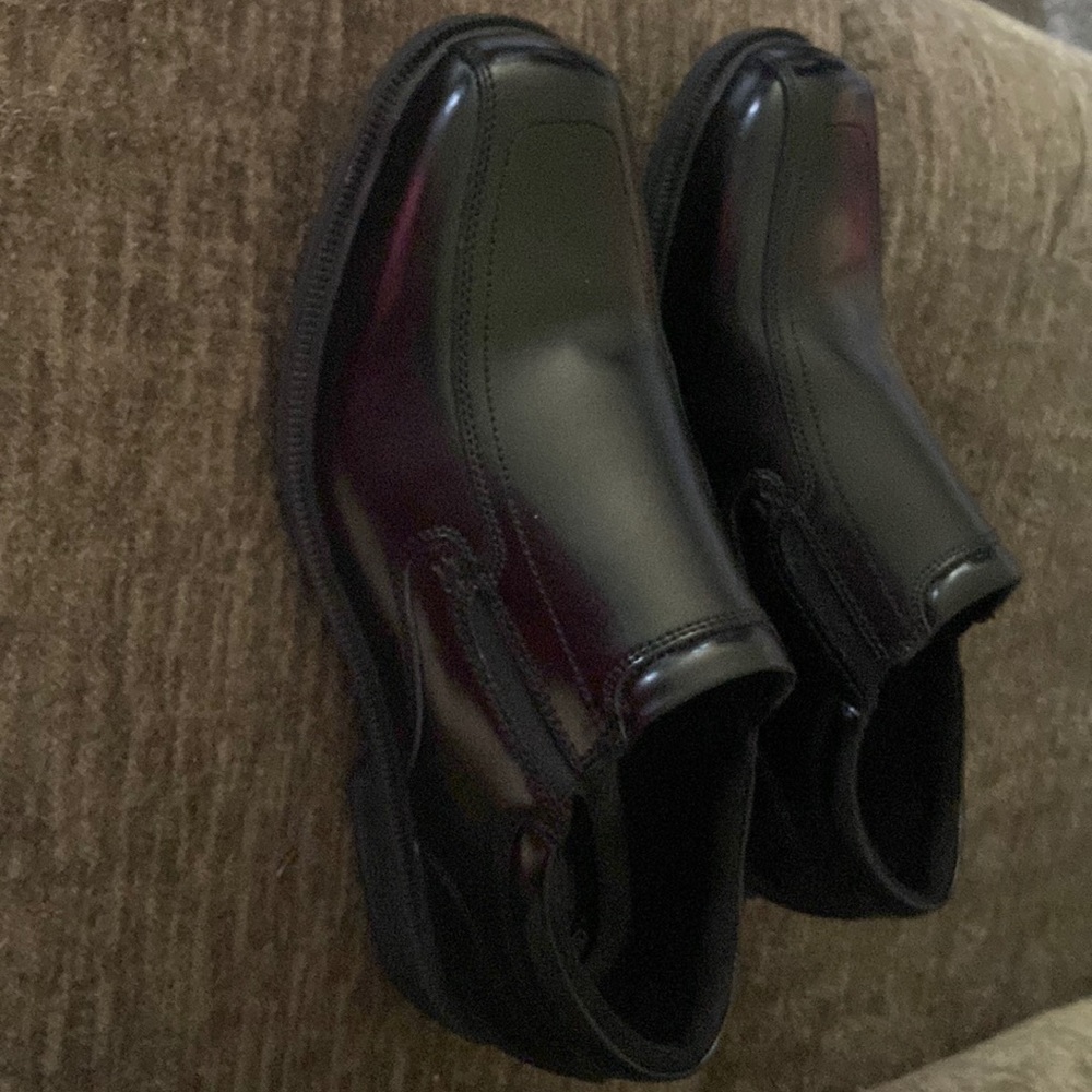 Nunn Bush KOR Sole Gell Black High Gloss Size 12 M